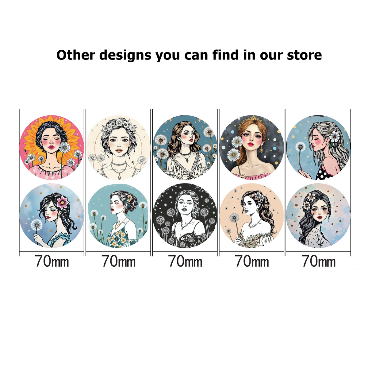 Pocket Mirror Compact Mirror For Girls