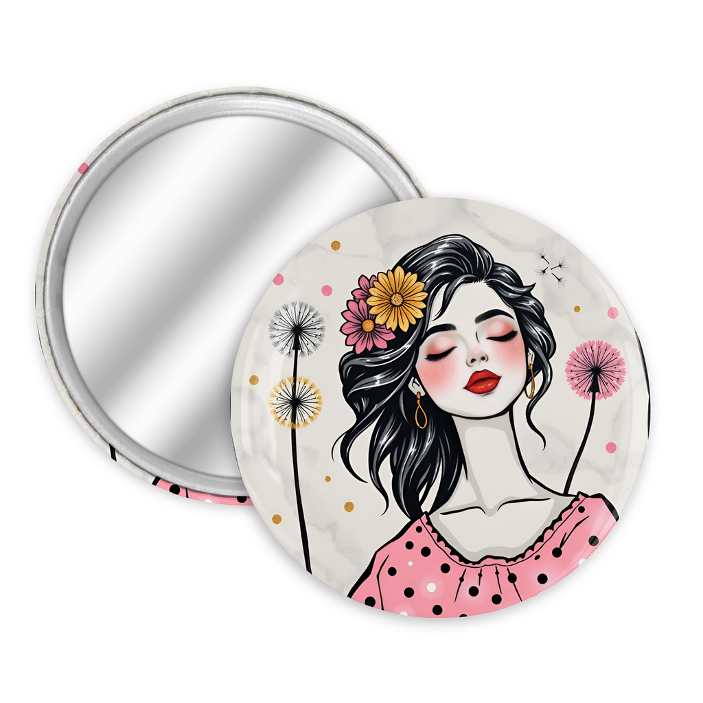 Compact Makeup Mirror for girls Gift idea