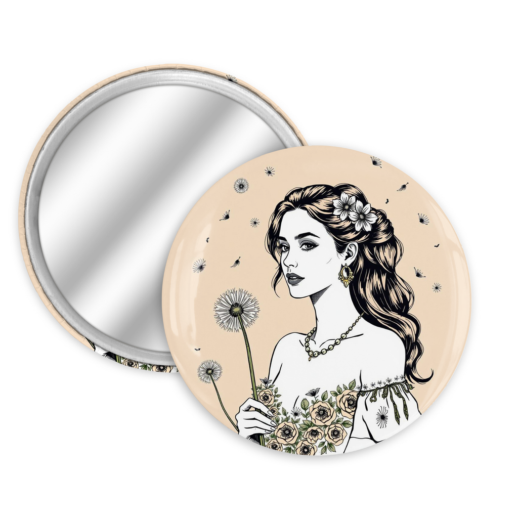 Compact Make-Up Mirror - Beauty Mirror