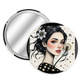 Round Compact Makeup Mirror 70 mm