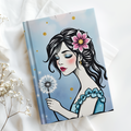 Study Notebook or hardcover notebook for girls 