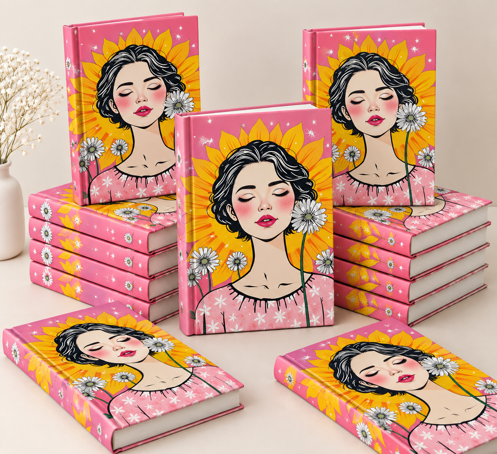A5 Hardcover Notebook Student Stationery Book