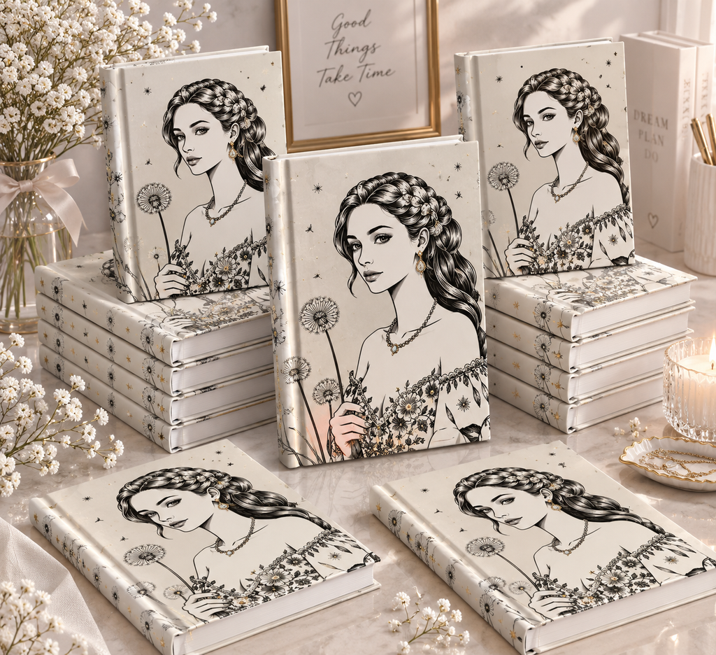 Hardcover notebook for Her - Study Accessories Gift