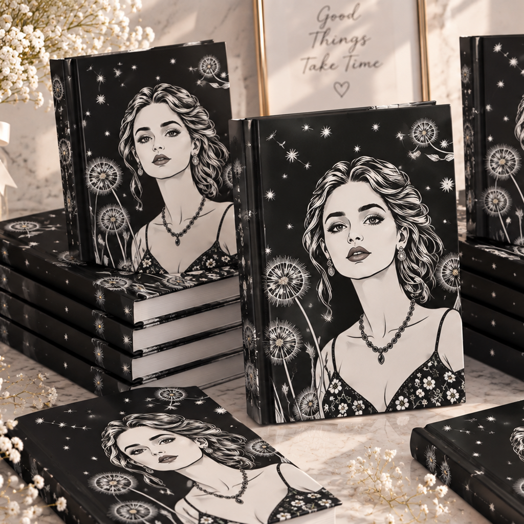 Hardcover notebook or School Writing Book Gift