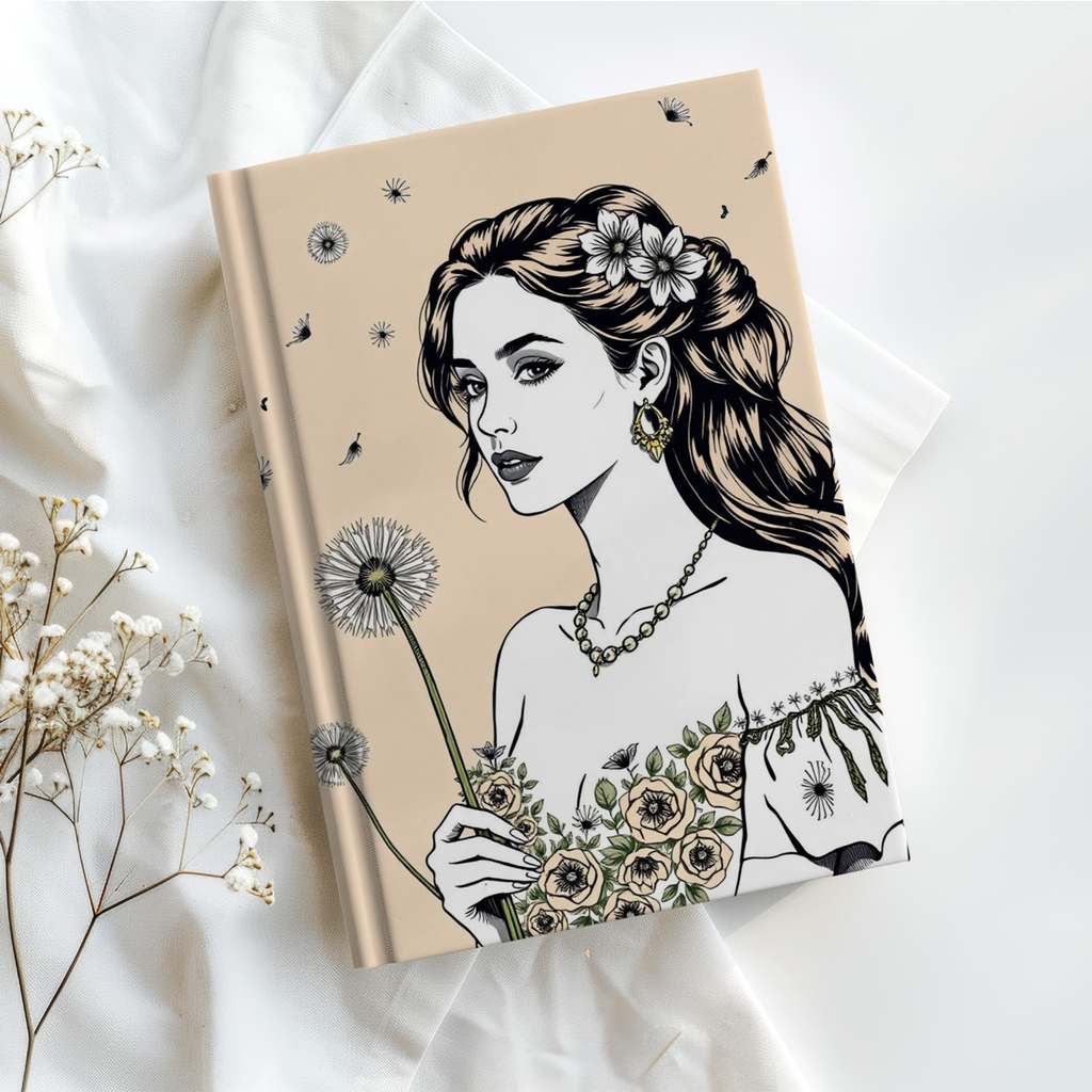 Hardcover notebook Classroom Supplies Gift Idea For Her