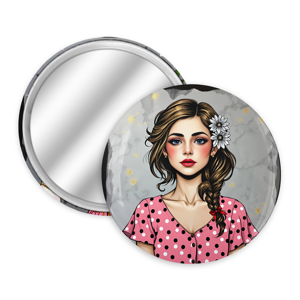 Pocket Mirror Compact Mirror For Girls
